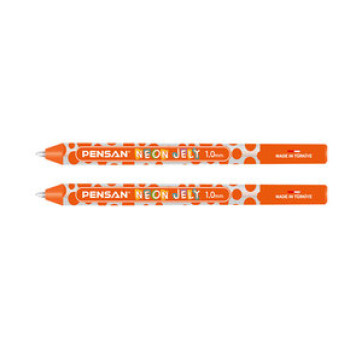 PENSAN 2801 TURUNCU JELY NEON JEL KALEM 12'Lİ *50 PENSAN 2801 TURUNCU JELY NEON JEL KALEM 12'Lİ *50
