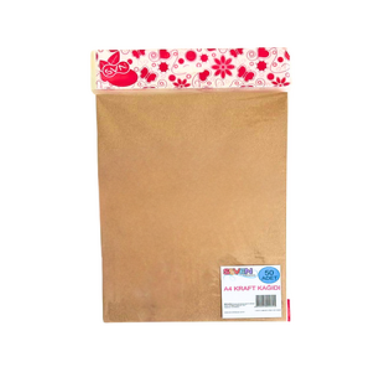 SEVEN A4 KRAFT KAĞIDI 50Lİ