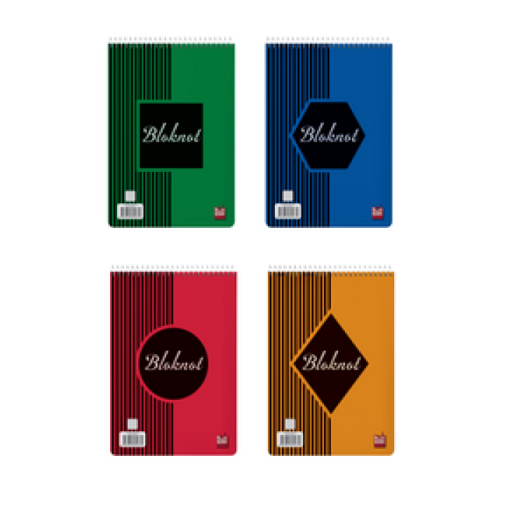 ELMA ELM-090 A5 SPİRALLİ BLOKNOT 60YP.80GR.DÜZ 6''LI