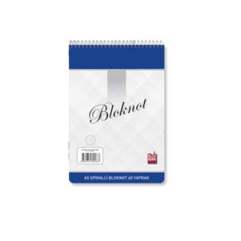 ELMA ELM-085 A4 SPİRALLİ BLOKNOT 60 YPRK.80G.KARELİ ELMA ELM-085 A4 SPİRALLİ BLOKNOT 60 YPRK.80G.KARELİ
