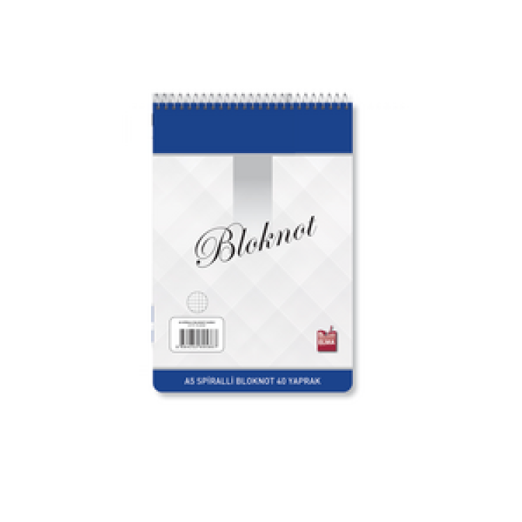 ELMA ELM-085 A4 SPİRALLİ BLOKNOT 60 YPRK.80G.KARELİ