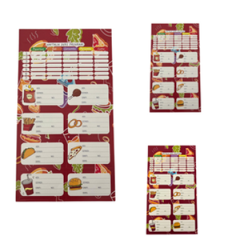 SVN BLİSTERLİ KLASİK OKUL ETİKETİ 60'LI (SERİ 2) 3 LÜ*50