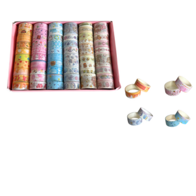 VAGON 4456-8 RENKLİ BANT (60 ADET)