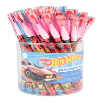 KAMP.CEM HW-5804 HOTWHEELS GEÇMELİ KALEM 50 Lİ ^