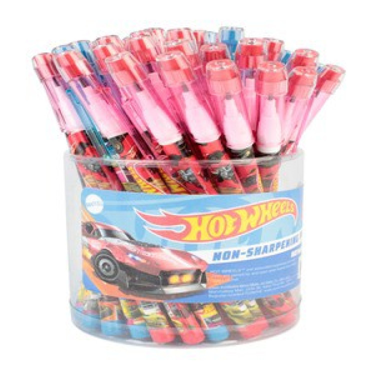 KAMP.CEM HW-5804 HOTWHEELS GEÇMELİ KALEM 50 Lİ ^