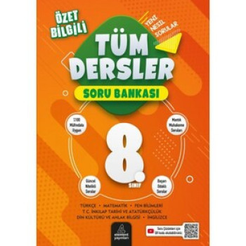 4 ELEMENT TÜM DERSLER SORU BANKASI 8. SINIF