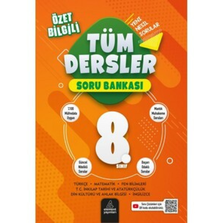 4 ELEMENT TÜM DERSLER SORU BANKASI 8. SINIF