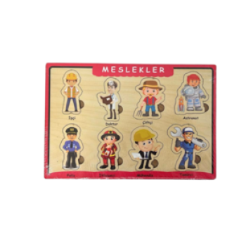 AHŞAP PUZZLE MESLEKLER HEDİYELİ DERGİ *36 AHŞAP PUZZLE MESLEKLER HEDİYELİ DERGİ *36