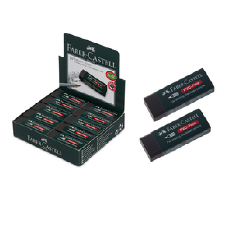 FABER C. 7089 SİYAH SİLGİ 20'Lİ *30