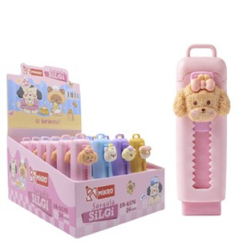 MİKRO ER-6576 SÜRGÜLÜ SİLGİ CUTE FRIENDS 24'LÜ MİKRO ER-6576 SÜRGÜLÜ SİLGİ CUTE FRIENDS 24'LÜ