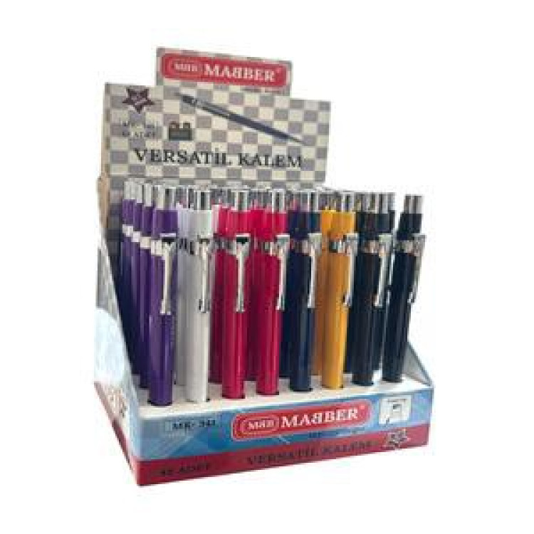 MABER MK-341 STANDLI VERSATİL KALEM 48Lİ