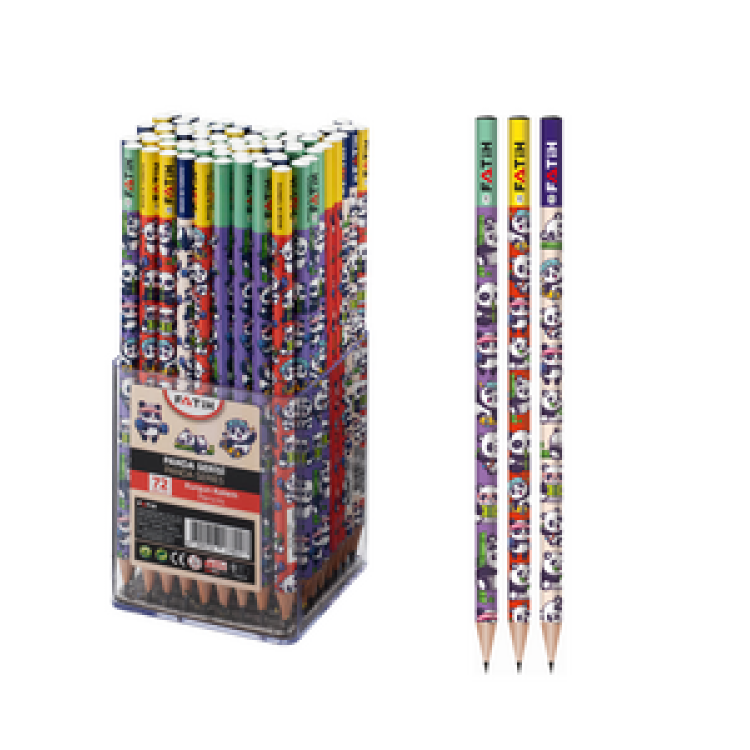 FATİH 17800 PANDA KIDS KURŞUN KALEM 72 Lİ *24