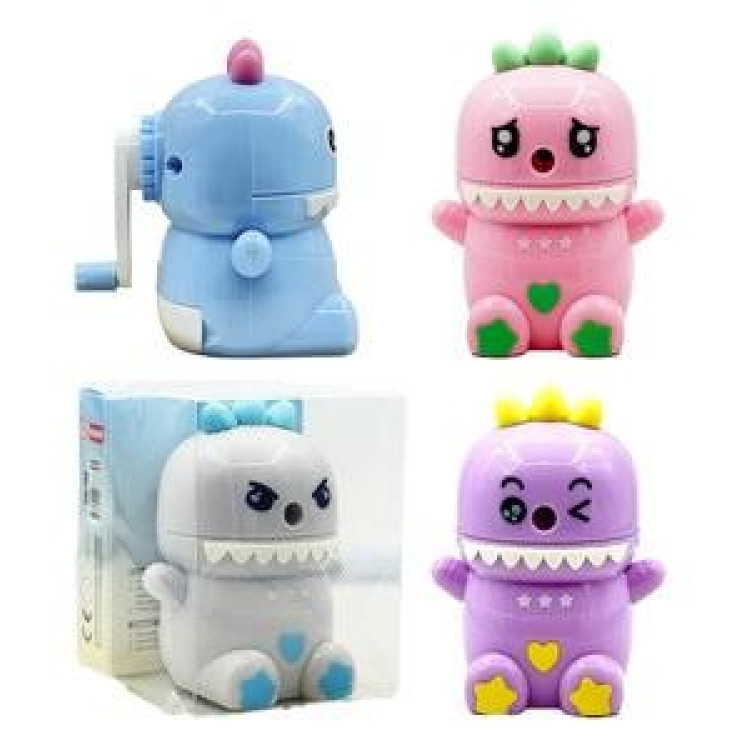 MİKRO DS-112 MASAÜSTÜ KALEMTIRAŞ MONSTER FAMILY 12Lİ