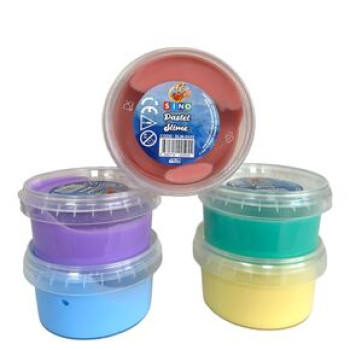 SİNO SLM-0027 SİNO PASTEL RENK YUVARLAK SLİME *6
