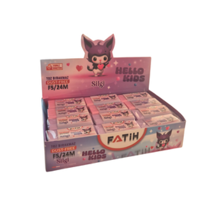 FATİH 37075 FS24 HELLO KIDS SİLGİ 24'LÜ