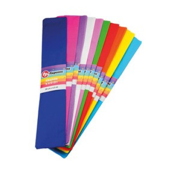 FİXPOİNT P-0193 KRAPON KAĞIDI KARIŞIK RENK 1,5MT*50CM 10'LU *20 FİXPOİNT P-0193 KRAPON KAĞIDI KARIŞIK RENK 1,5MT*50CM 10'LU *20