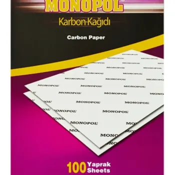MONOPOL 3105 KARBON KAĞIDI A4 BEYAZ 100'LÜ *40 MONOPOL 3105 KARBON KAĞIDI A4 BEYAZ 100'LÜ *40
