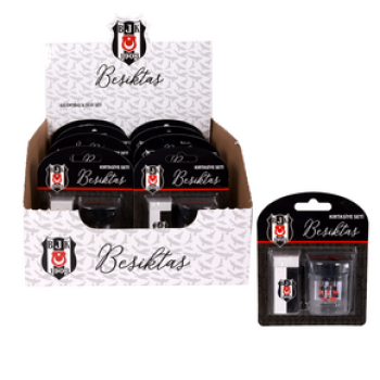 BEŞİKTAŞ KIRTASİYE SETİ KALEMTIRAŞ&SİLGİ 12'Lİ PAKET *12 BEŞİKTAŞ KIRTASİYE SETİ KALEMTIRAŞ&SİLGİ 12'Lİ PAKET *12