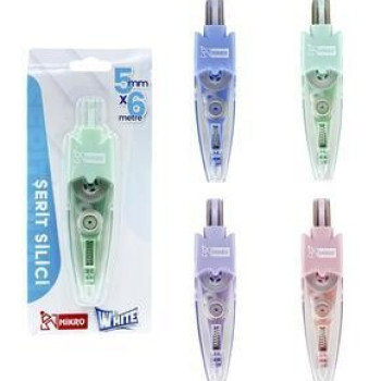 MİKRO MS-6294 5MMx6MT ŞERİT SİLİCİ 12'Lİ MİKRO MS-6294 5MMx6MT ŞERİT SİLİCİ 12'Lİ