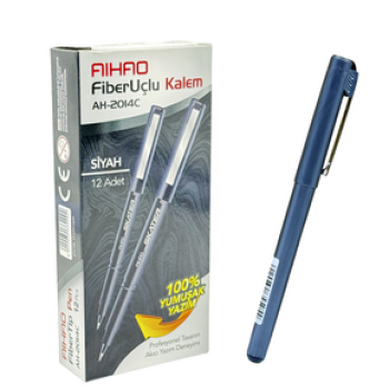 AIHAO AH-2014C FİBER UÇLU SKATER KALEM SİYAH 0,7MM 12'Lİ AIHAO AH-2014C FİBER UÇLU SKATER KALEM SİYAH 0,7MM 12'Lİ