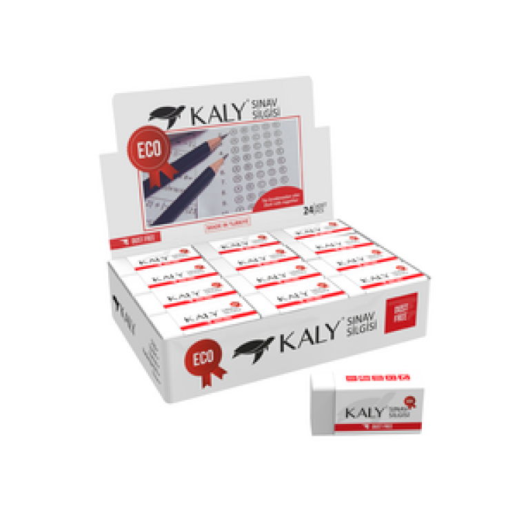 KALY ART.597 BEYAZ SINAV SİLGİSİ 24'LÜ