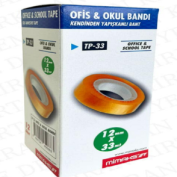 MİMAKS TP-33 12*33 PARA BANDI 12'Lİ *48