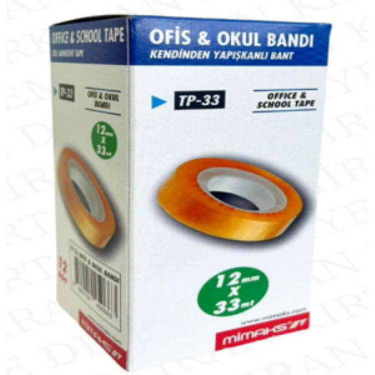 MİMAKS TP-33 12*33 PARA BANDI 12Lİ *48