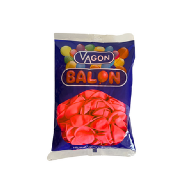 VAGON 8001 KIRMIZI BALON 100'LÜ *30 >