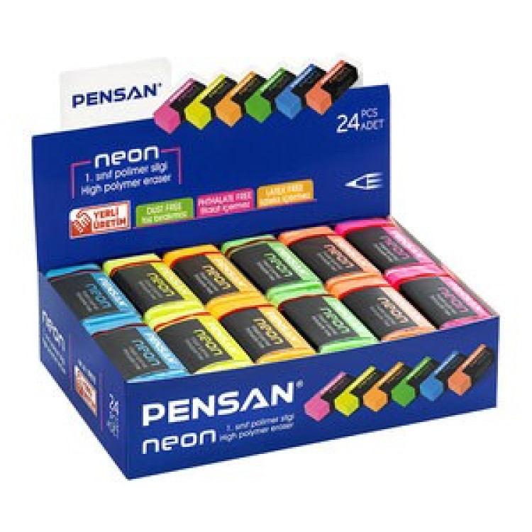 PENSAN PSS-24N NEON SİLİGİ 24LÜ*36