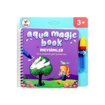 LİNO AQUA MAGİC BOOK MEVSİMLER SİHİRLİ BOYAMA KİTABI LİNO AQUA MAGİC BOOK MEVSİMLER SİHİRLİ BOYAMA KİTABI