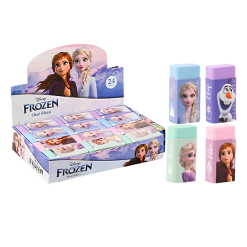 40870A FROZEN DİKDÖRTGEN SİLGİ WNDR-ICE 24'LÜ >