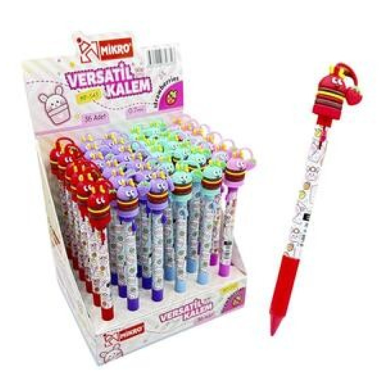 MİKRO MP-543-36  STRAWBERRİES VERSATİL KALEM 0.7MM 36LI