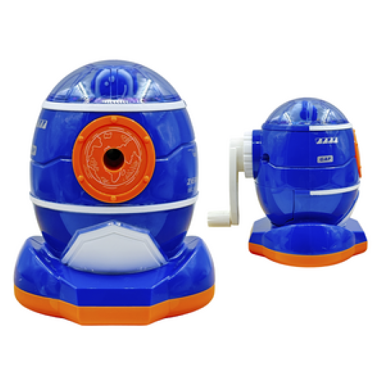 MİKRO DS-108 MASAÜSTÜ KALEMTIRAŞ SPACE ROCKET 12Lİ