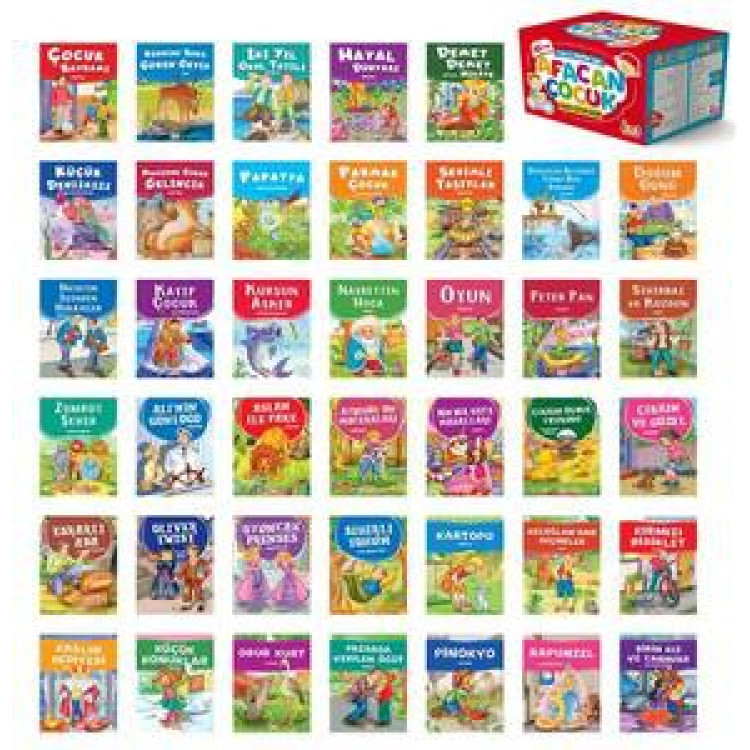 AFACAN ÇOCUK KİTAPLIĞI ( 40 KİTAP ) /BICIRIK