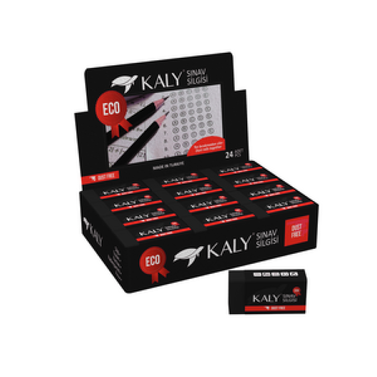 KALY ART.594 SİYAH SINAV SİLGİSİ 24'LÜ