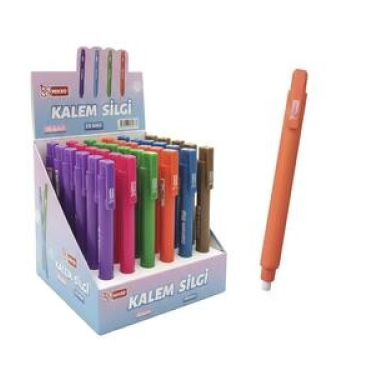 MİKRO ER-6465 TPE KALEM TİPİ SİLGİ NEON 36LI