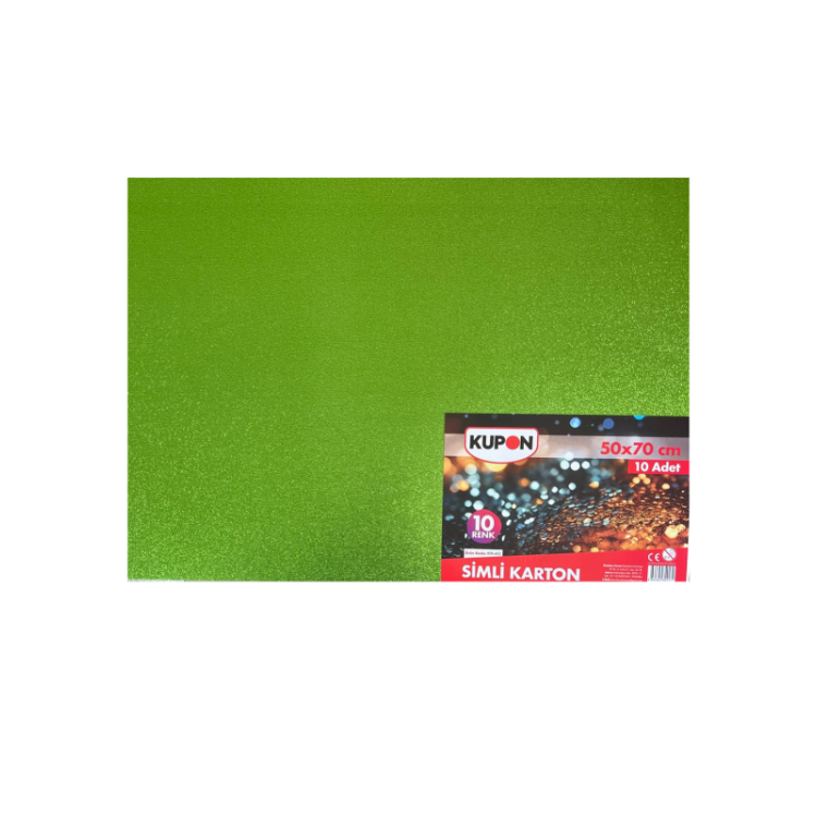KUPON KFK-422 50X70 SİMLİ KARTON 10 RENK *25