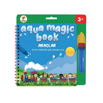 LİNO AQUA MAGİC BOOK ARAÇLAR SİHİRLİ BOYAMA KİTABI LİNO AQUA MAGİC BOOK ARAÇLAR SİHİRLİ BOYAMA KİTABI