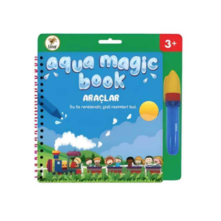 LİNO AQUA MAGİC BOOK ARAÇLAR SİHİRLİ BOYAMA KİTABI