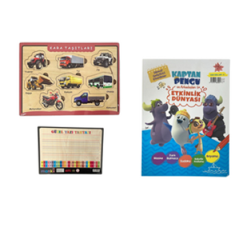 AHŞAP PUZZLE KARA TAŞITLARI HEDİYELİ DERGİ *36 AHŞAP PUZZLE KARA TAŞITLARI HEDİYELİ DERGİ *36