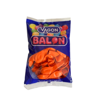 VAGON 8008 TURUNCU RENK BALON 100'LÜ*30 > VAGON 8008 TURUNCU RENK BALON 100'LÜ*30 >