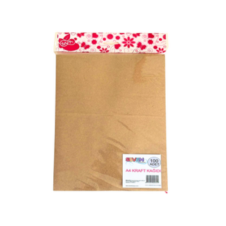 SEVEN A4 KRAFT KAĞIDI 100'LÜ *55