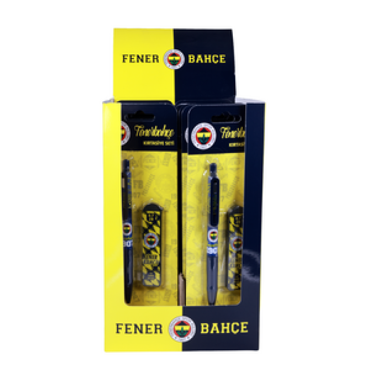 FENERBAHÇE VERSATİL KALEM 0.7 MM&MİN 2'Lİ SET 24'LÜ PAKET *12