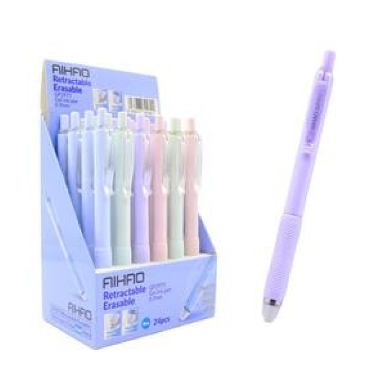 AIHAO GP-2971 SİLİNEBİLİR JEL KALEM 0,7MM 24'LÜ