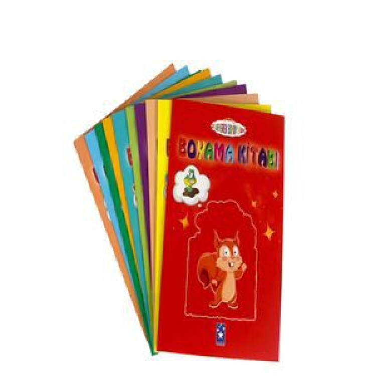 EĞLENEREK BOYUYORUM YILDIZ BOYAMA KİTABI 10LU*30