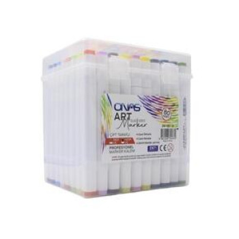 ONAS ZW-7001-80 ÇİFT TARAFLI MARKER 80 RENK > ONAS ZW-7001-80 ÇİFT TARAFLI MARKER 80 RENK >