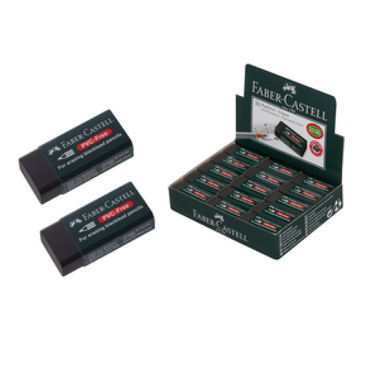 FABER CASTELL 7089 SİYAH SİLGİ 30'LU *30