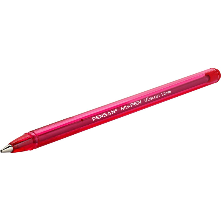 PENSAN 2210 MY-PEN TÜKENMEZ KALEM KIRMIZI 25Lİ*80