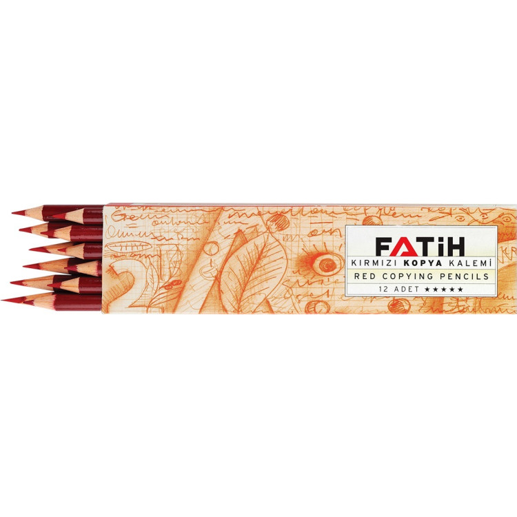 FATİH 25020 KIRMIZI KOPYA KALEMİ 72Lİ *48