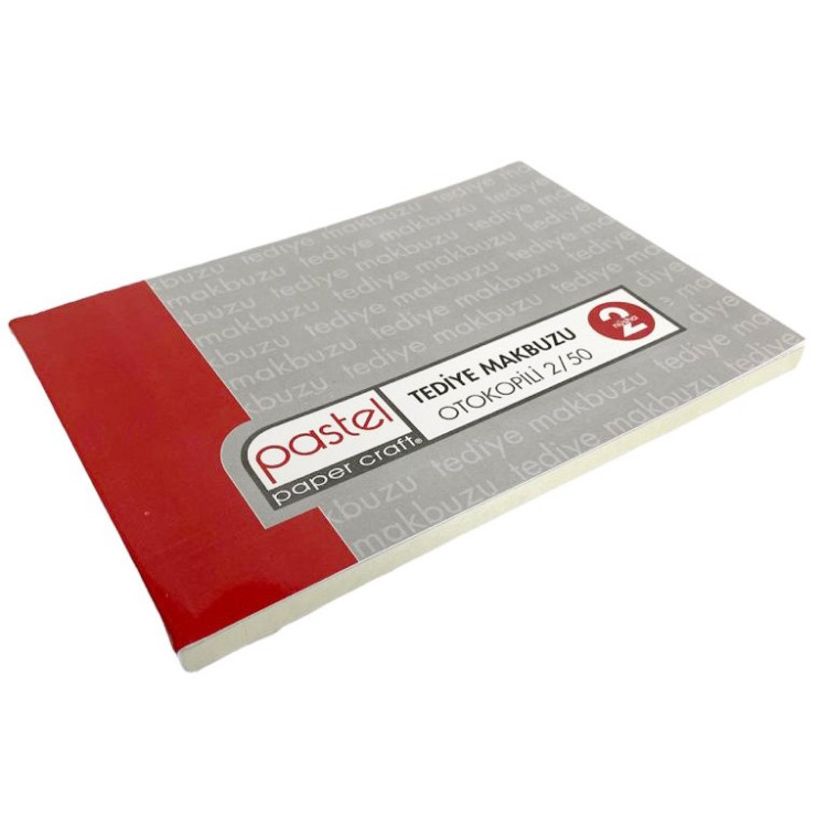 PASTEL 2/50 OTOKOPİLİ TEDİYE MAKBUZU *12